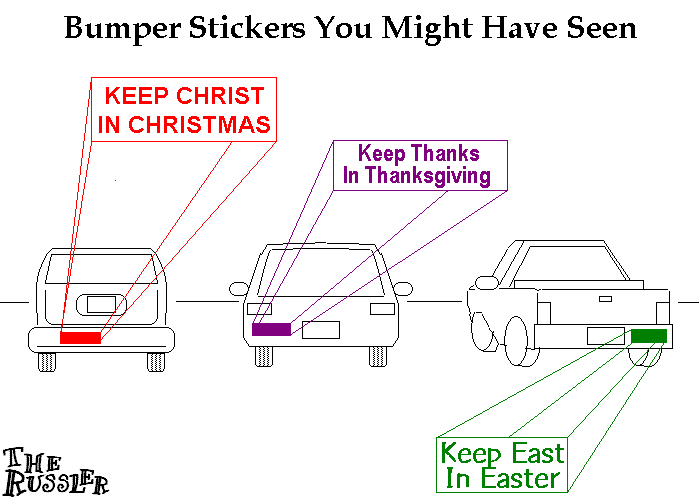 Bumper Stickers You Might Have Seen