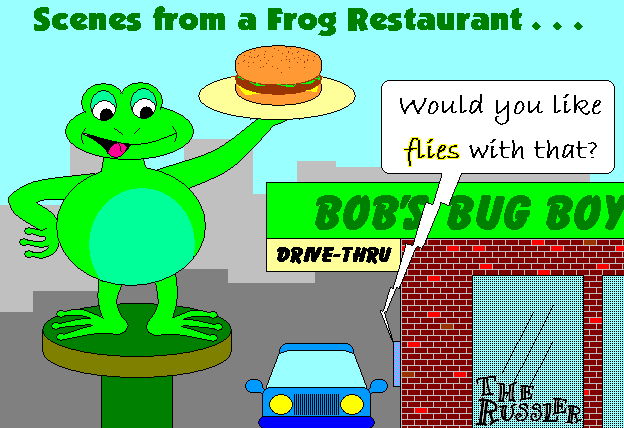 Scenes from a Frog Restaurant